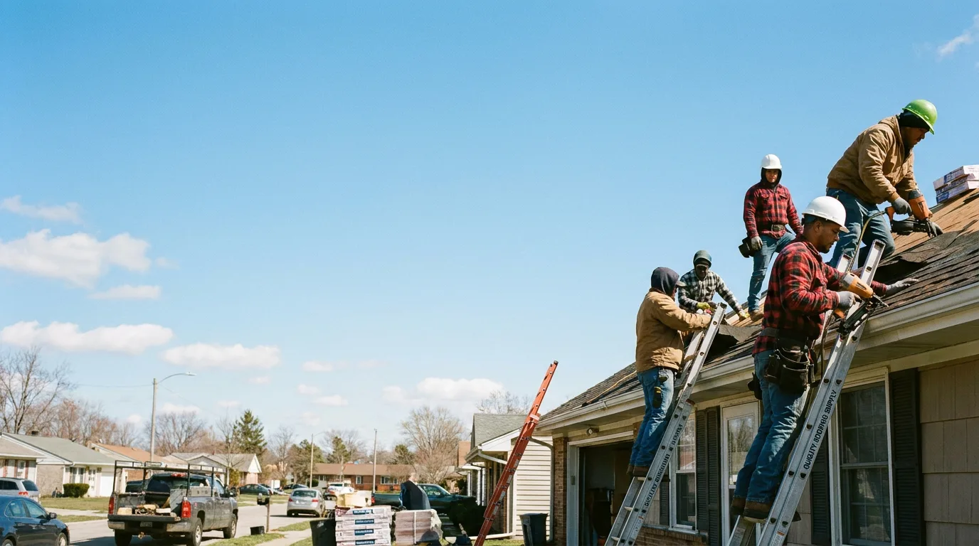 Roofing in Birchleaf, VA near me
